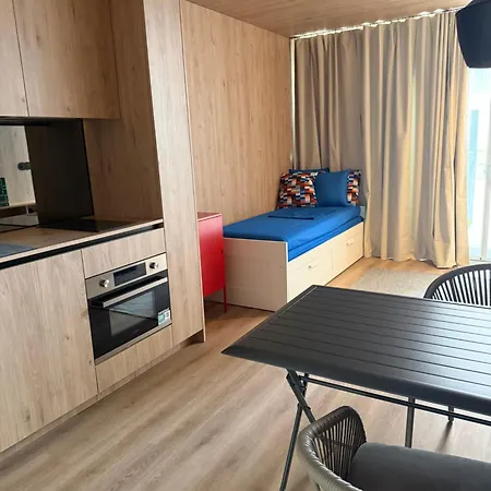 K110 T0 Junto A Rua 24 De Junho 1108d Ap110 Apartmán Guimarães